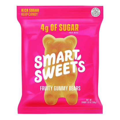 SmartSweets Fruity Gummy Bears / 50g