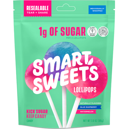 SmartSweets Sucettes / 85g