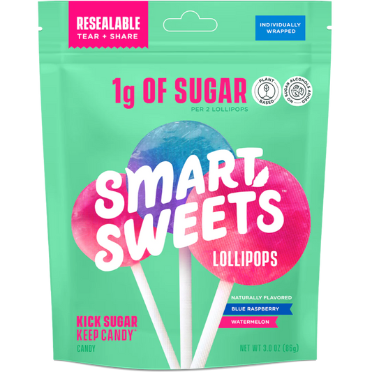 SmartSweets Lollipops / 85g