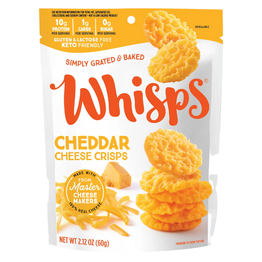 Whisps Croustilles au fromage cheddar / 60g