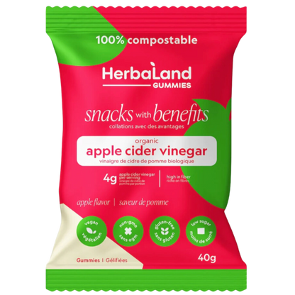 Herbaland Apple Cider Vinegar Gummies / 40g