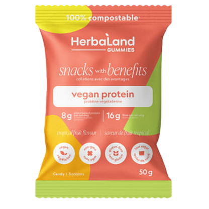 Herbaland Protein Gummies Tropical / 50g