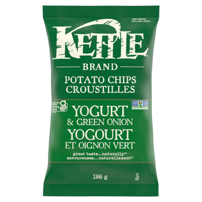 Kettle Yogurt & Green Onion Chips / 198g