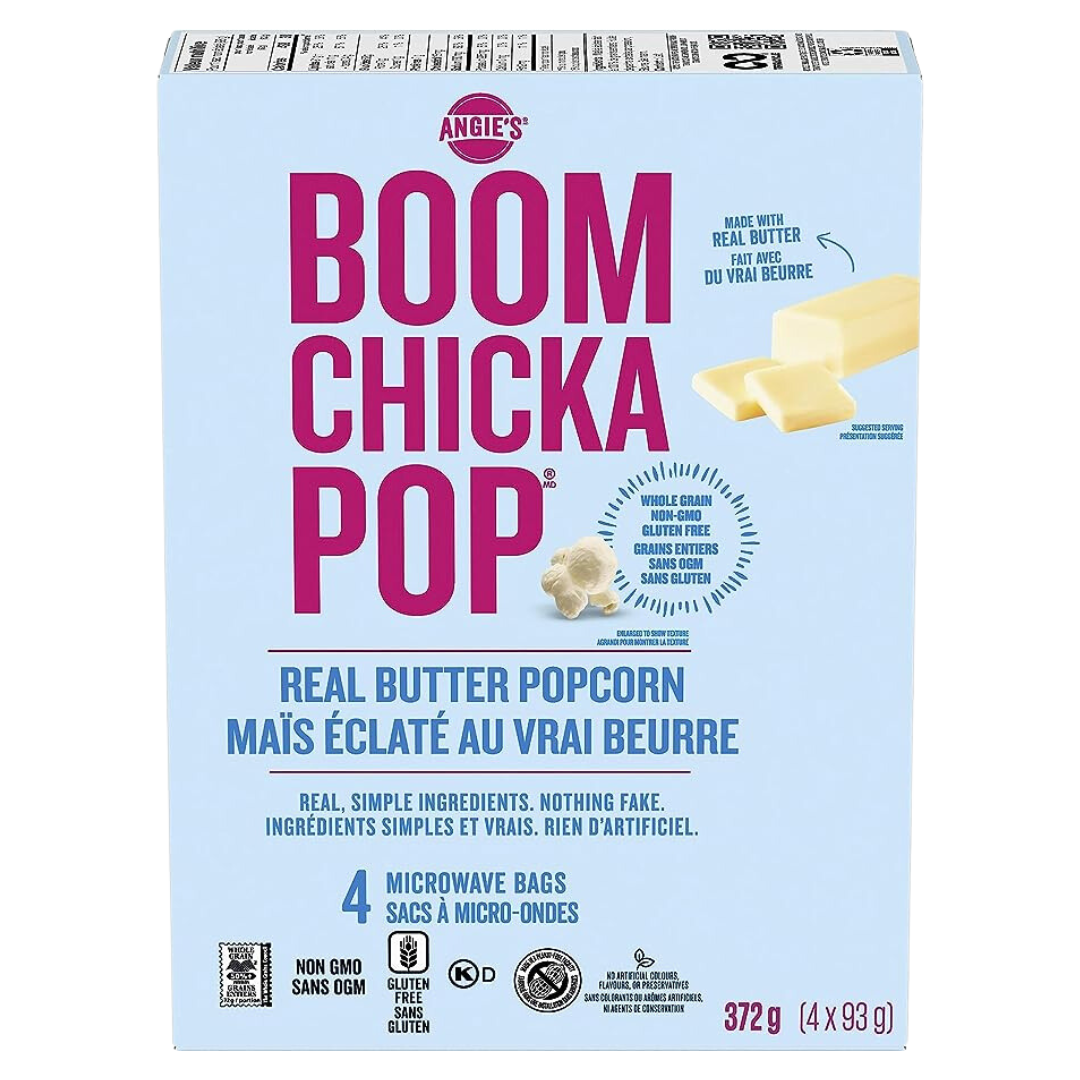 Boom Chicka Pop Maïs soufflé au beurre pour micro-ondes/ 372g