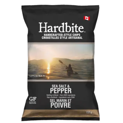 Hardbite Sea Salt & Pepper Chips / 150g