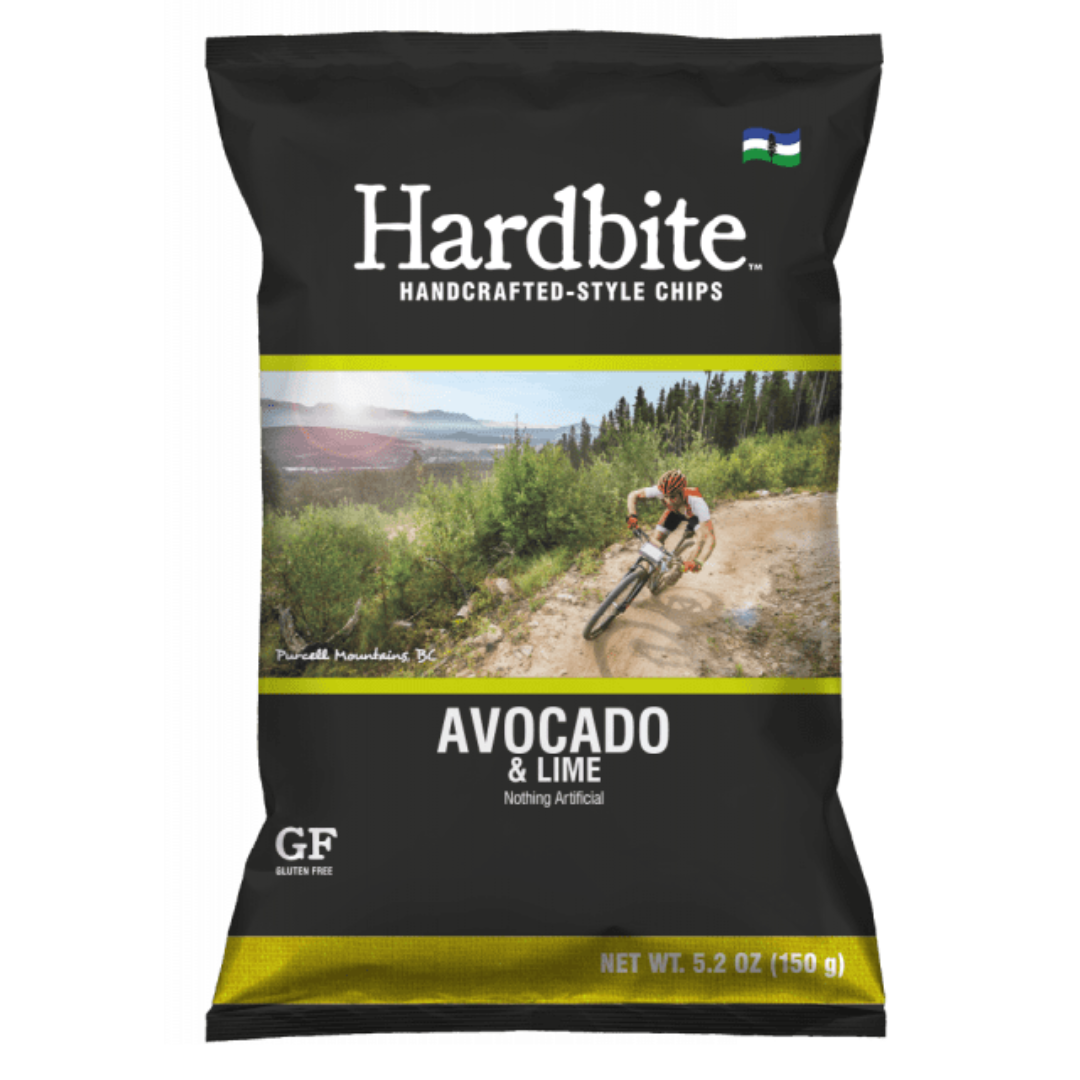 Hardbite Avocado Lime Chips / 150g