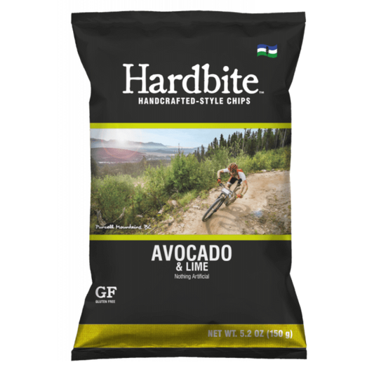 Hardbite Avocado Lime Chips / 150g