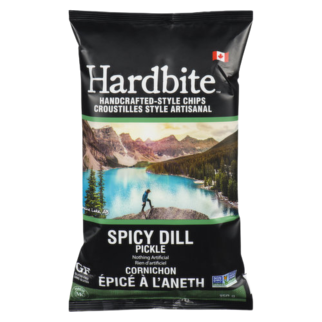 Hardbite croustilles de cornichons épicés à l'aneth / 150g