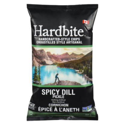 Hardbite croustilles de cornichons épicés à l'aneth / 150g