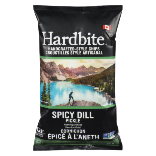 Hardbite Spicy Dill Pickle Chips / 150g