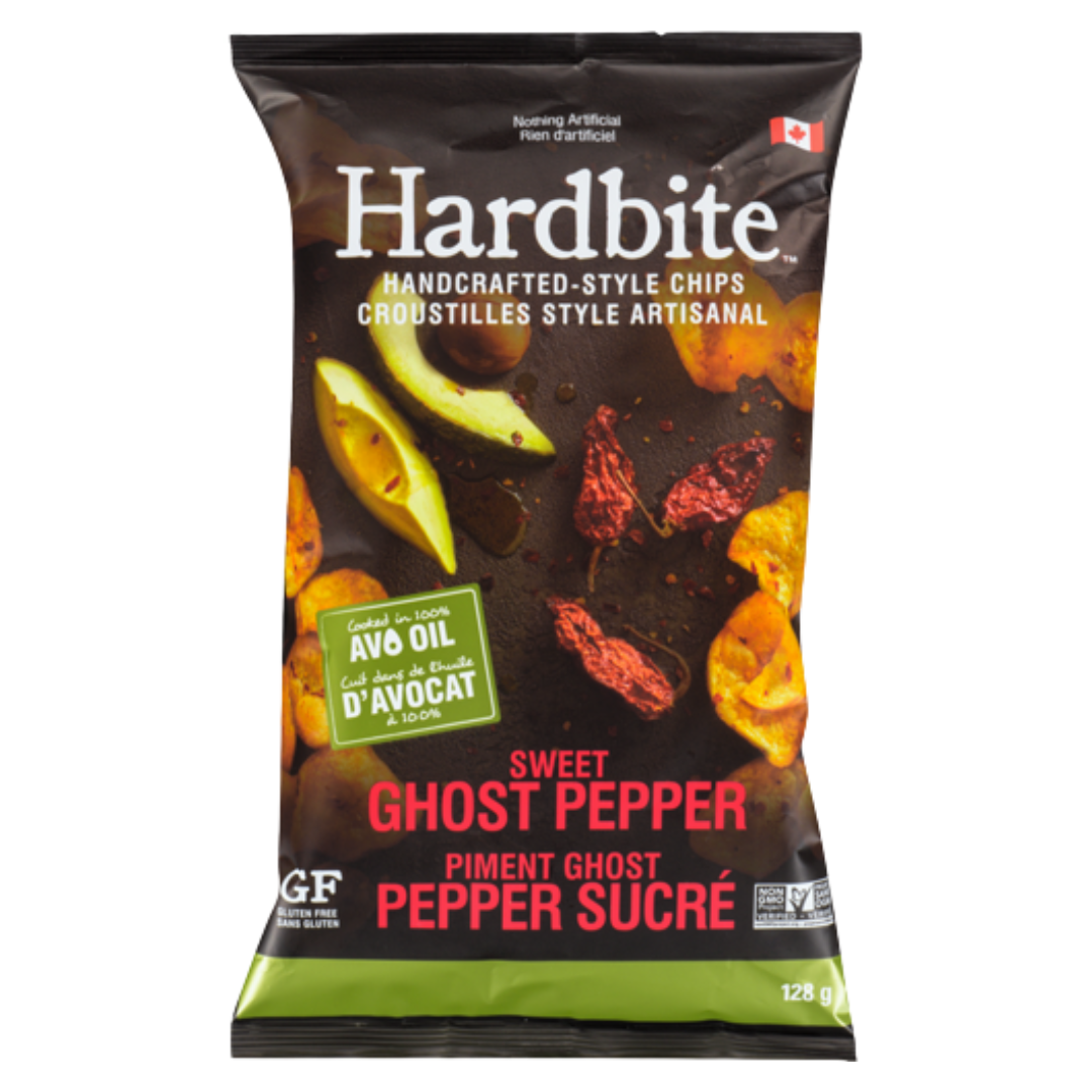 Hardbite Sweet Ghost Pepper Chips / 128g