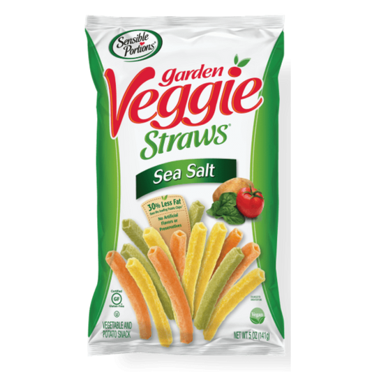 Sensible Portions Garden Veggie Straws Original / 142g