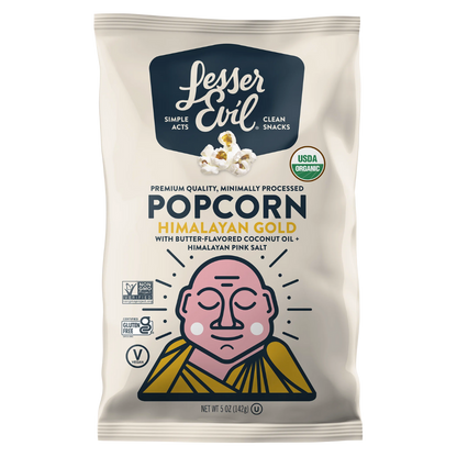 Lesser Evil Himalayan Gold Popcorn / 142g