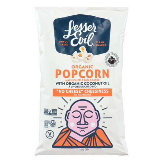 Lesser Evil No Cheese Cheesiness Popcorn / 142g