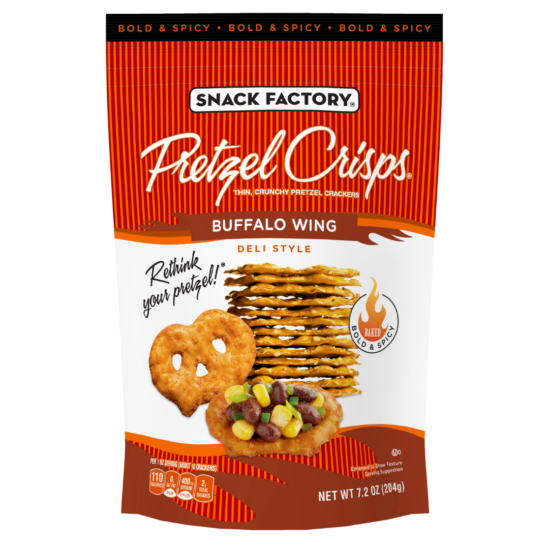 Snack Factory Croustilles de Bretzels saveur Buffalo / 200g