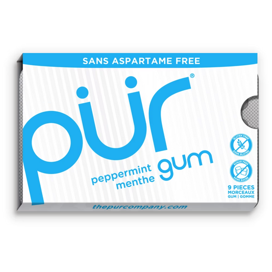 Pur Peppermint Gum / 12.6g