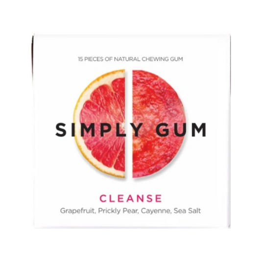 Simply Gum Gomme à mâcher naturelle Cleanse / 15ct