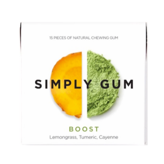 Simply Gum Gomme à mâcher naturelle Boost / 15ct