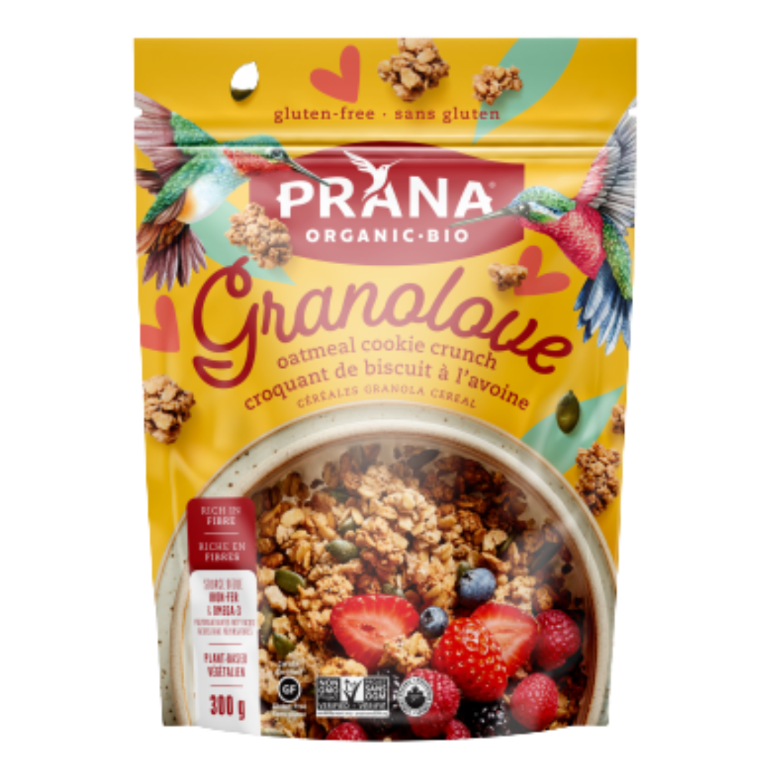 Prana Granolove Oatmeal Cookie Crunch Granola / 300g