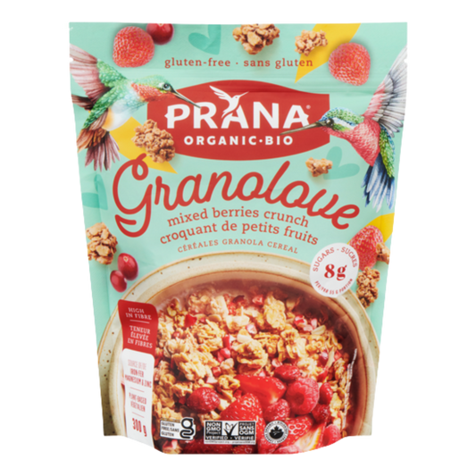 Prana Granolove Mixed Berries Crunch Granola / 300g