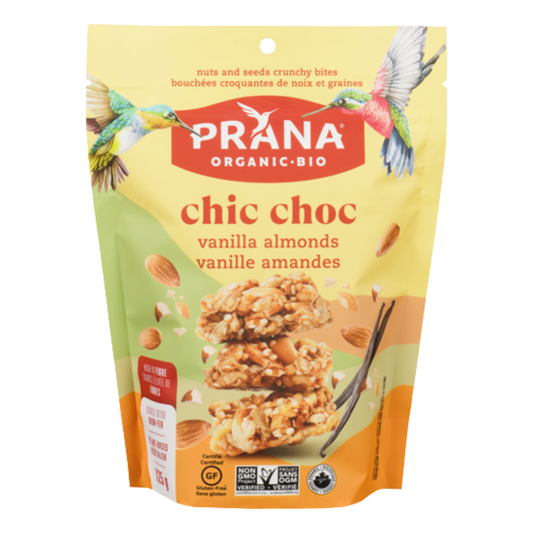 Prana Chic Choc Vanilla & Almonds Bites / 125g