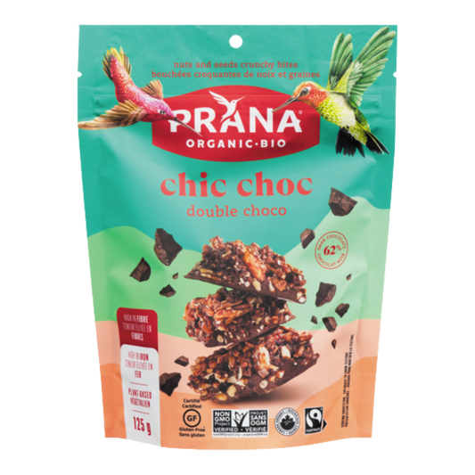 Prana Chic Choc Double Choc Crunchy Bites / 125g