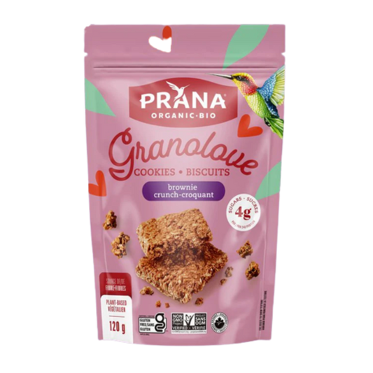 Prana Granolove Biscuits Croquants Brownie / 120g