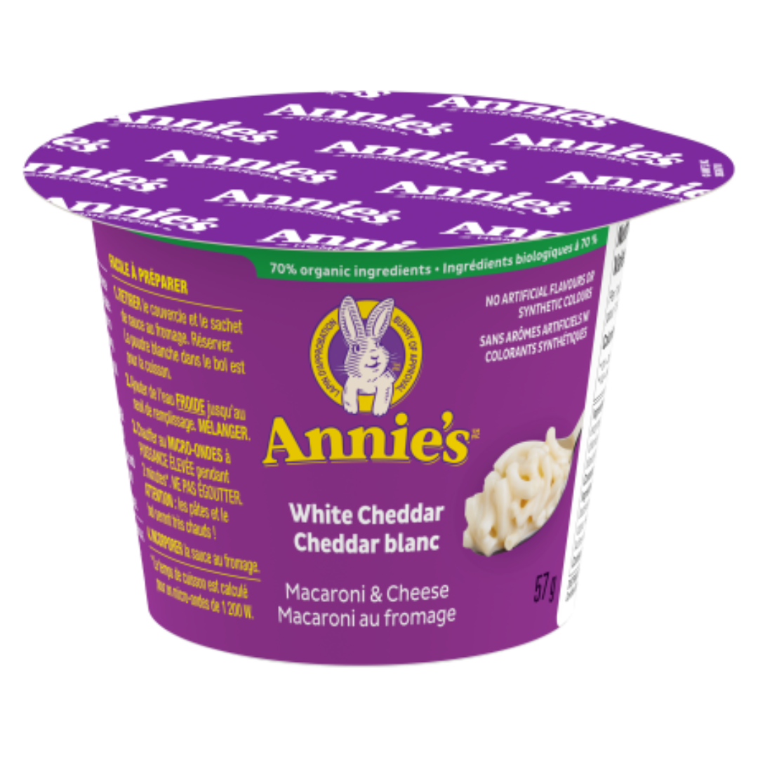 Annie's White Cheddar Mac & Cheese Cup / 57g