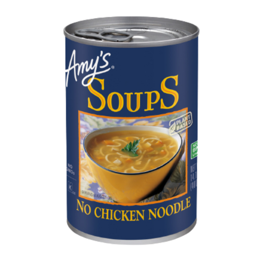 Amy's Soupe "sans poulet" et nouilles / 398ml