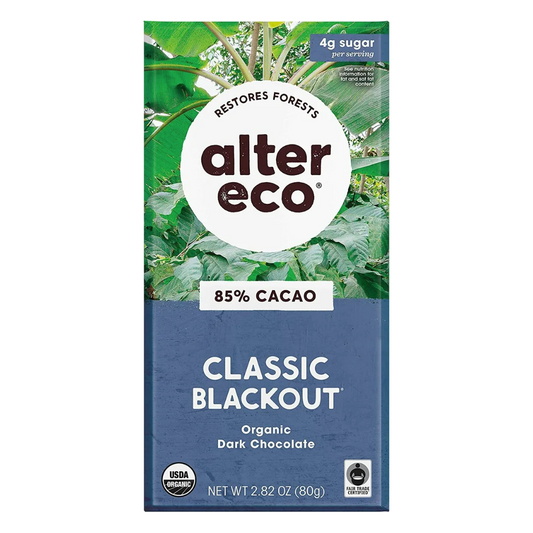 Alter Eco Classic Blackout 85% Dark Chocolate / 80g