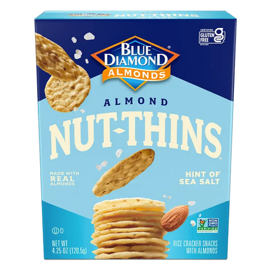 Blue Diamond Craquelins Nutthins au sel marin / 120,5 g