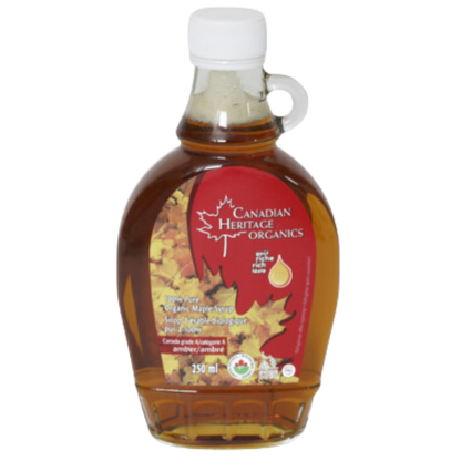 Canadian Heritage Organics Maple Syrup / 250ml