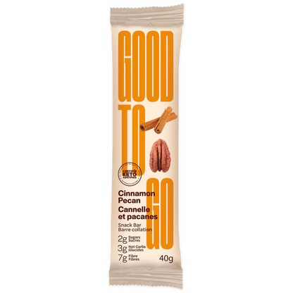 Good To Go Cinnamon Pecan Bars / 40g