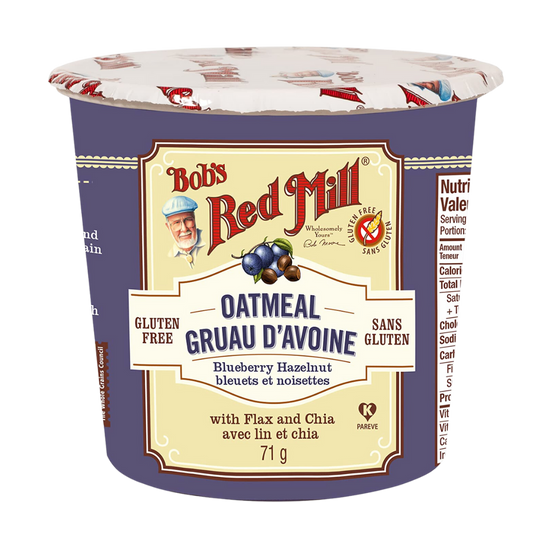 Bob's Redmill Oatmeal Cup Blueberry Hazelnut / 71g