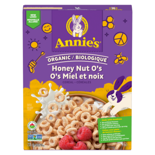 Annie's Honey Nut O's Cereal / 235g