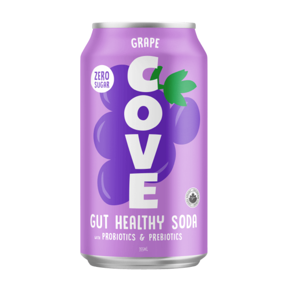 Cove Gut Healthy Grape Soda / 355ml