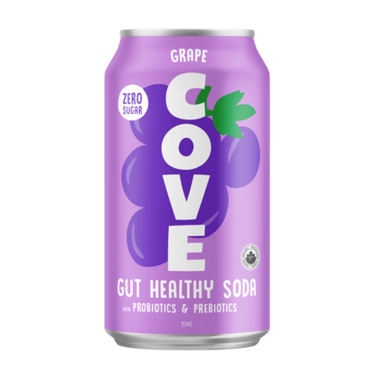 Cove Gut Healthy Grape Soda / 355ml