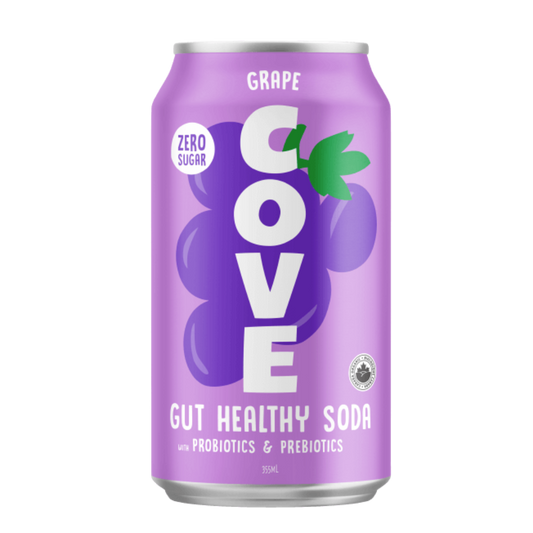 Cove Gut Healthy Grape Soda / 355ml