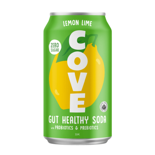 Cove Gut Healthy Lemon Lime Soda / 355ml