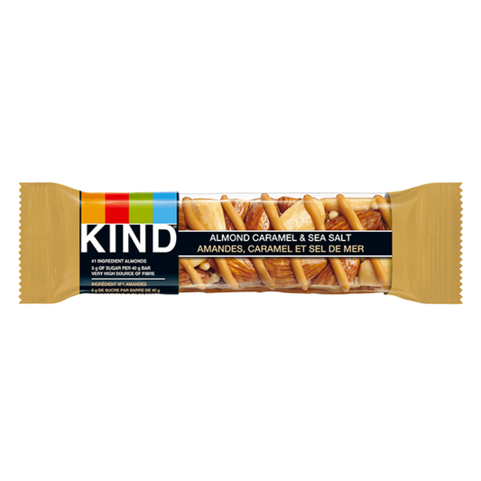 Kind Caramel Almond & Sea Salt Bar / 40g