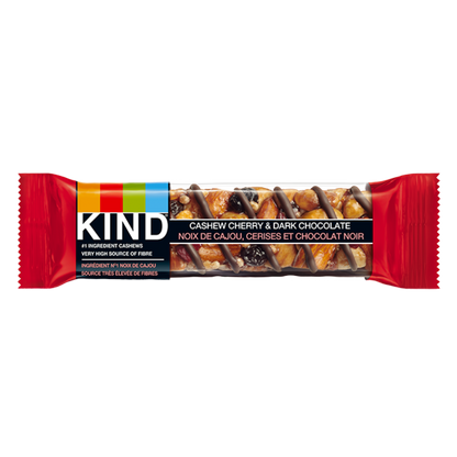 Kind Dark Chocolate Cherry Cashew Bar / 40g