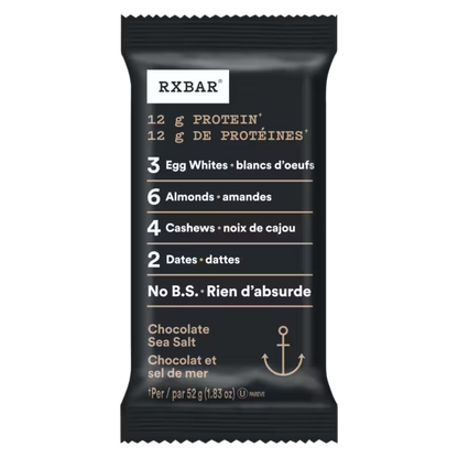 Rxbar Sel de mer et chocolat / 52g