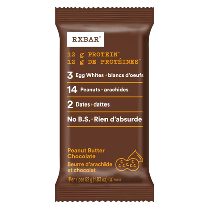 Rxbar Chocolat et beurre d'arachide / 52g