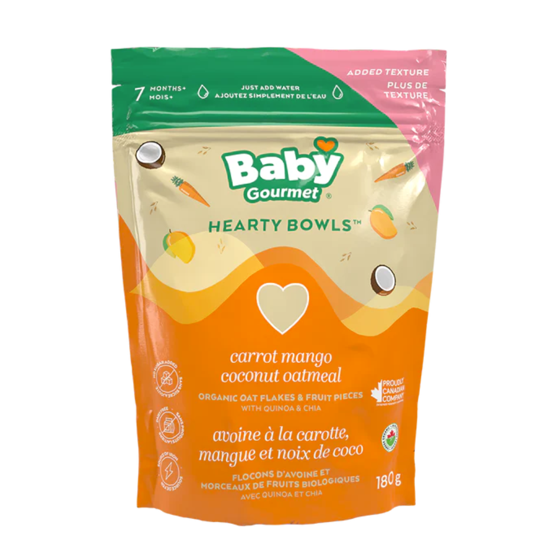 Baby Gourmet Gruau à la carotte, mangue et noix de coco / 180 g