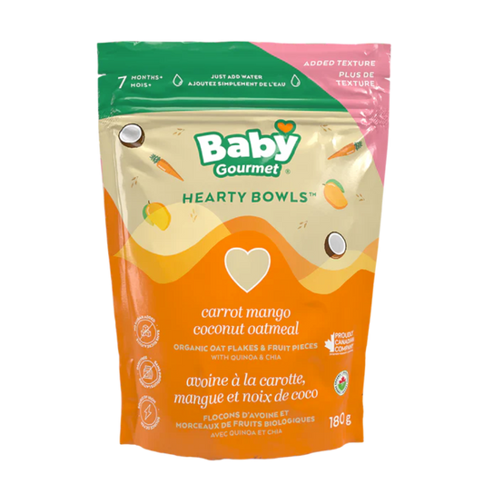 Baby Gourmet Foods Carrot Mango Coconut Oatmeal Bowl / 180g