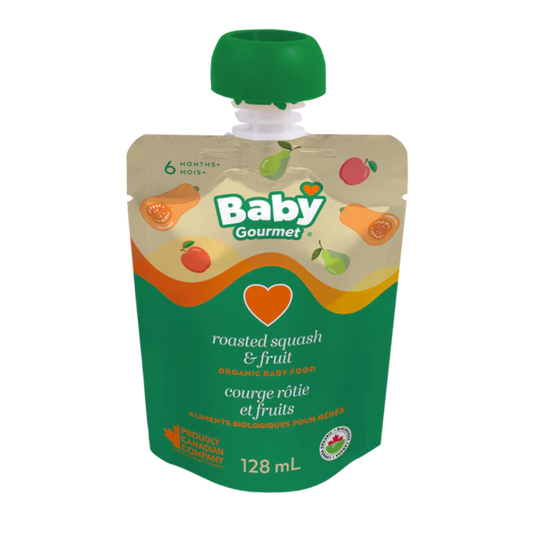 Baby Gourmet Foods Stg2 Rstd Squash Fruit Medley Pouch / 128ml