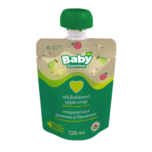 Baby Gourmet Foods Stg3 Old Fashioned Apple Crisp Pouch / 128ml
