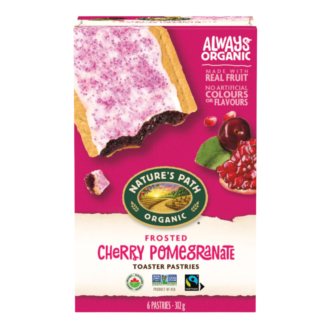 Nature's Path Cherry Pomegranate Toaster Pastries / 312g