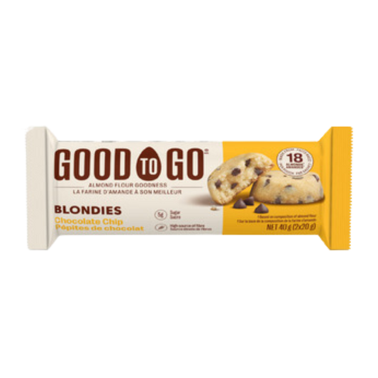 Good To Go Chocolate Chip Blondies / 40g