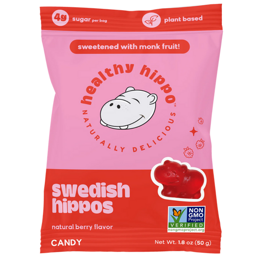 Healthy Hippo Hippopotames suédois / 50g